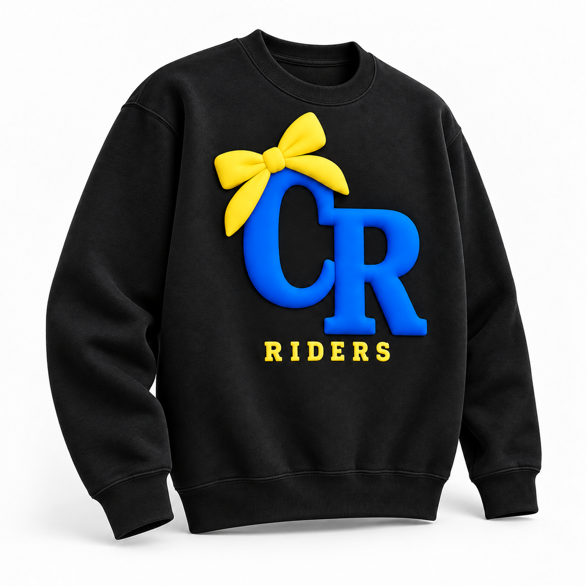 CR Bow Puff Crewneck Sweatshirt