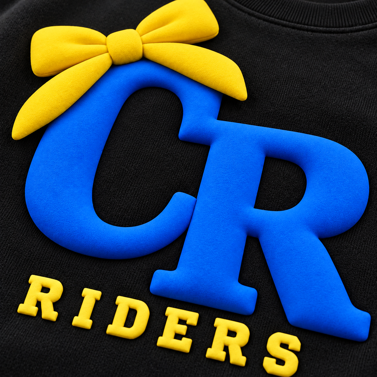 CR Bow Puff Crewneck Sweatshirt