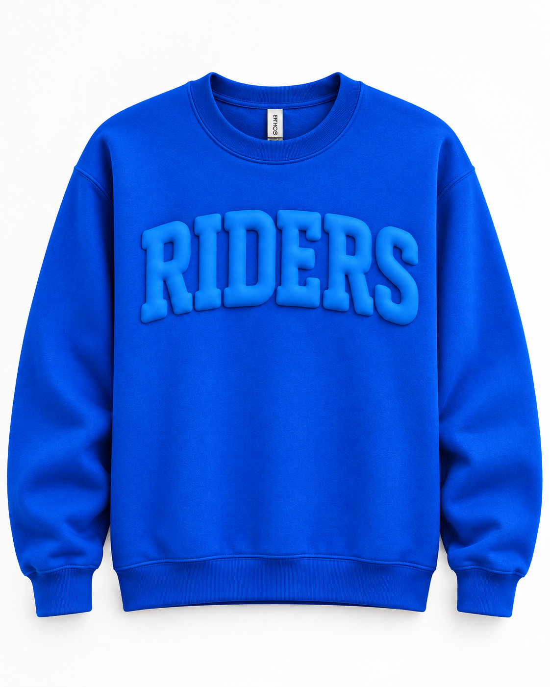 Caesar Rodney RIDERS Puff Crewneck Sweatshirt