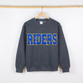 RIDERS Patch Sweatshirt Gray