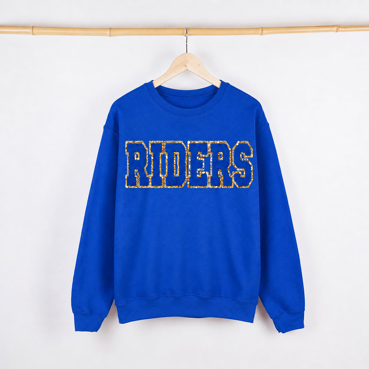 RIDERS Patch Sweatshirt Blue
